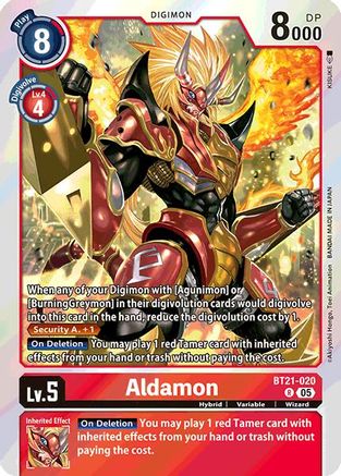 Aldamon [BT21-020] [World Convergence] - Trinity Hobby