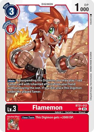 Flamemon [BT21-012] [World Convergence] - Trinity Hobby