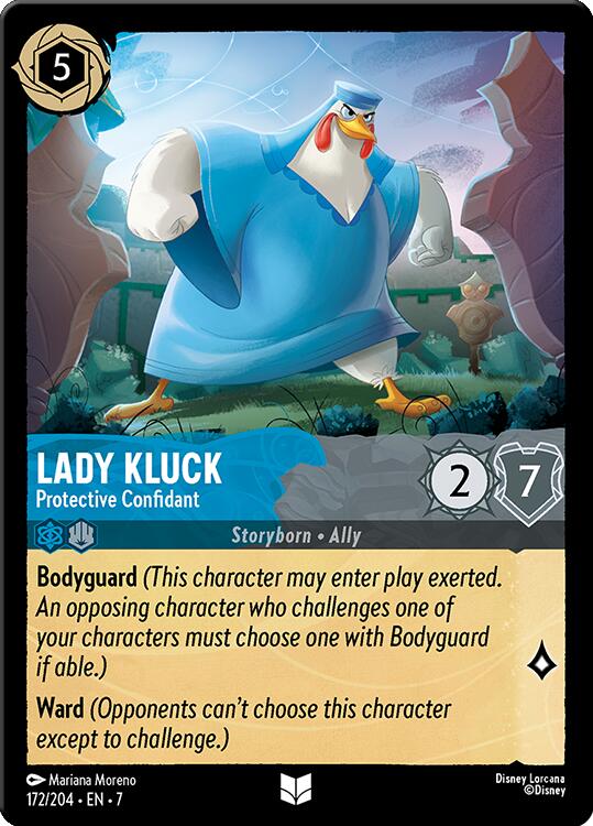 Lady Kluck - Protective Confidant (172/204) [Archazia's Island] - Trinity Hobby