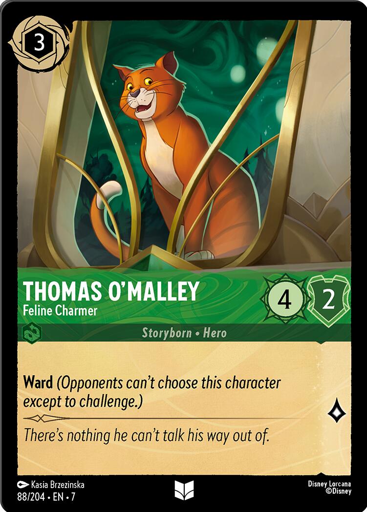 Thomas O'Malley - Feline Charmer (88/204) [Archazia's Island] - Trinity Hobby