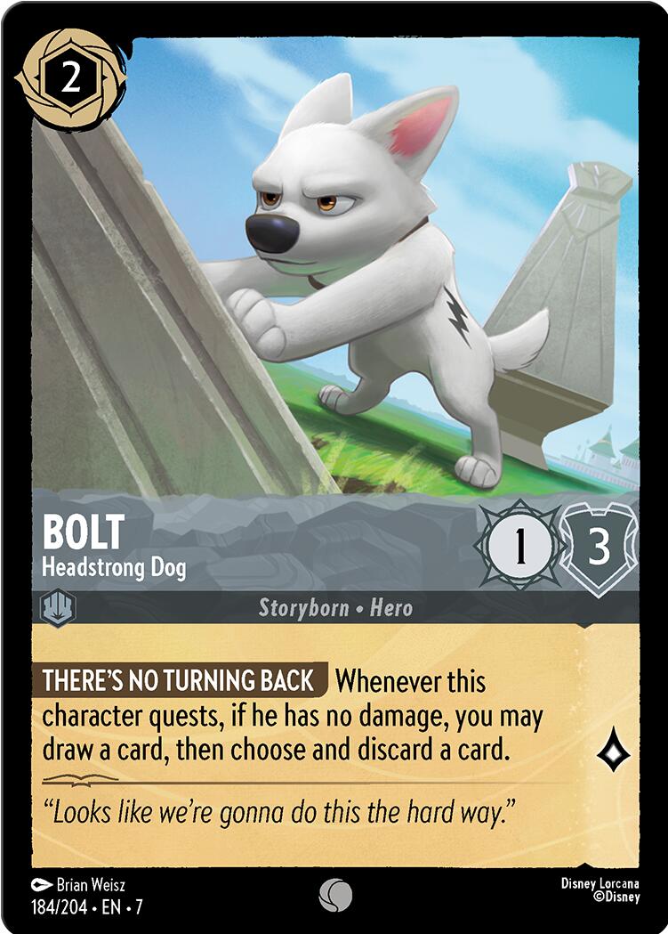 Bolt - Headstrong Dog (184/204) [Archazia's Island] - Trinity Hobby