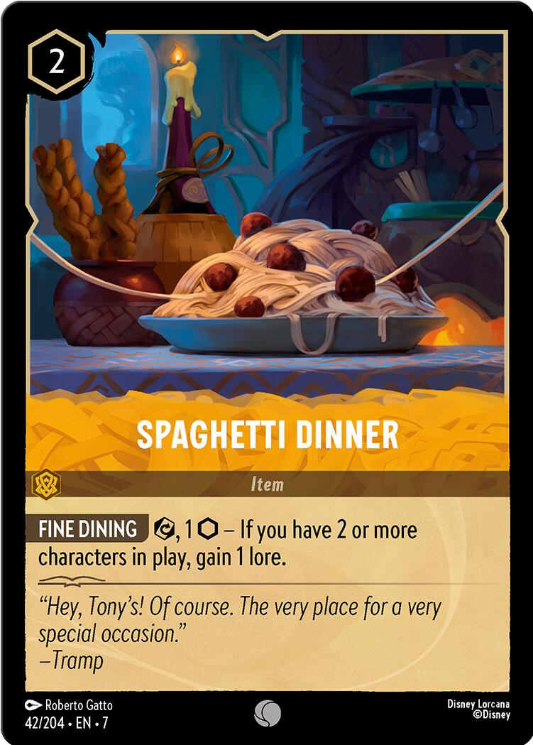 Spaghetti Dinner (42/204) [Archazia's Island] - Trinity Hobby