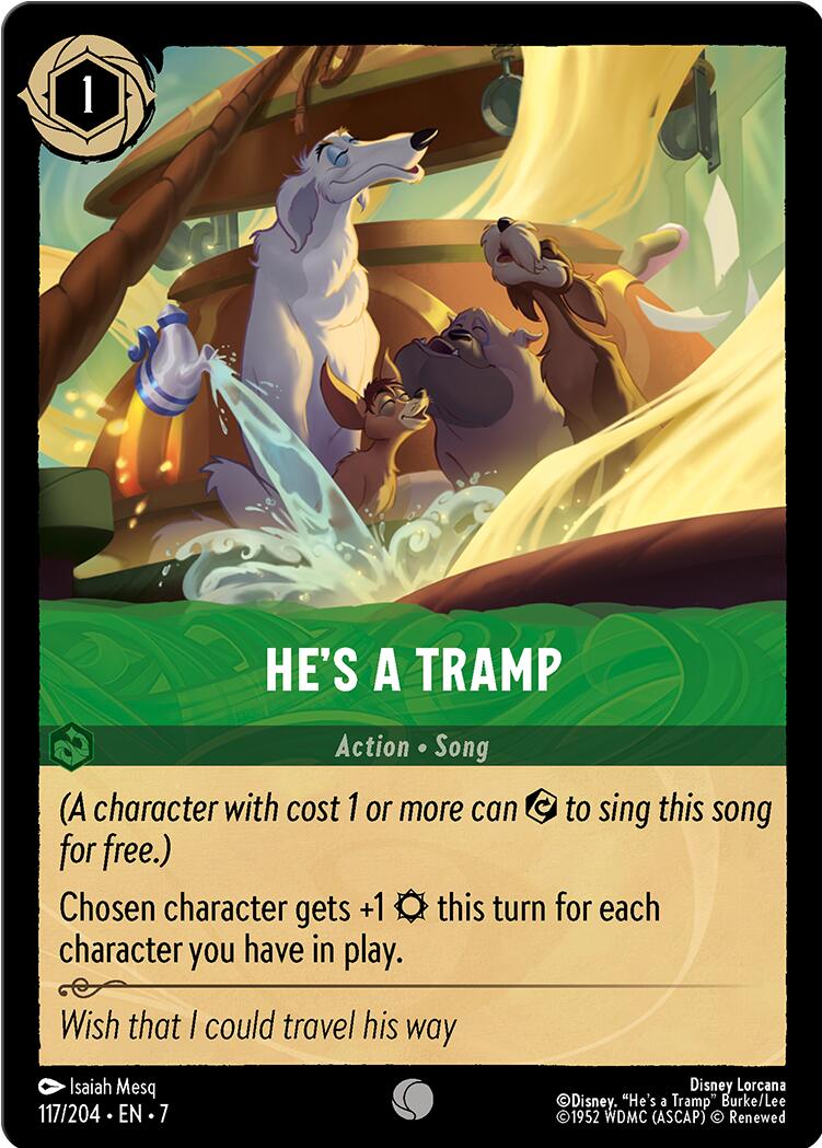 He's a Tramp (117/204) [Archazia's Island] - Trinity Hobby