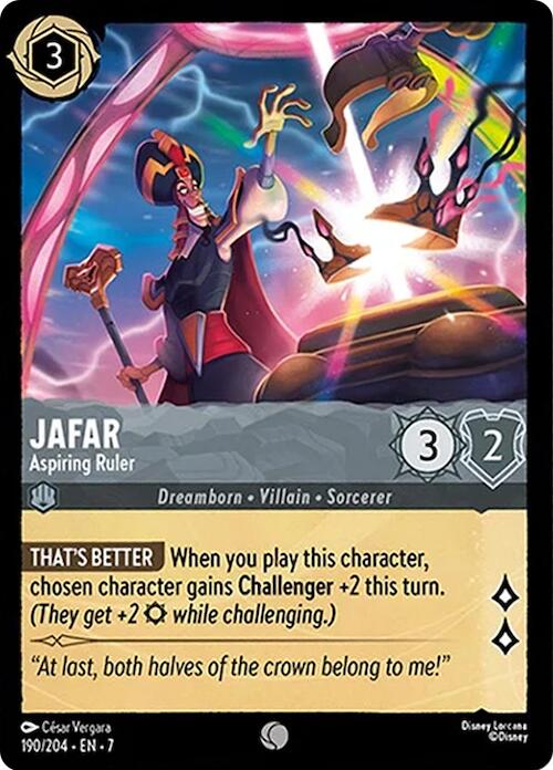 Jafar - Aspiring Ruler (190/204) [Archazia's Island] - Trinity Hobby