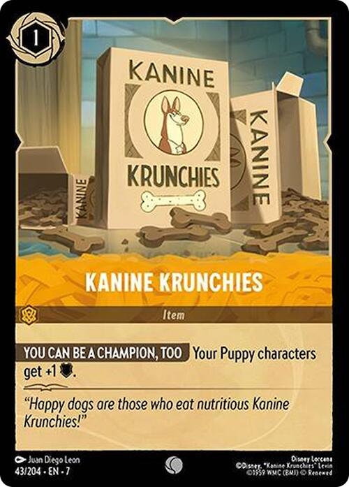 Kanine Krunchies (43/204) [Archazia's Island] - Trinity Hobby