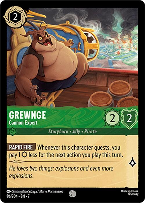 Grewnge - Cannon Expert (86/204) [Archazia's Island] - Trinity Hobby