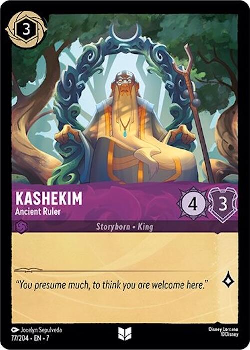 Kashekim - Ancient Ruler (77/204) [Archazia's Island] - Trinity Hobby