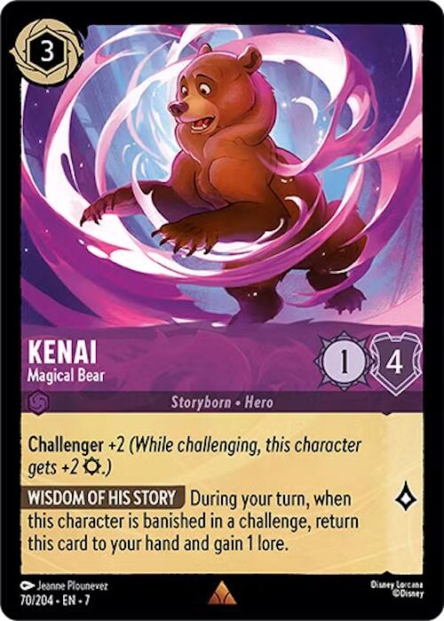Kenai - Magical Bear (70/204) [Archazia's Island] - Trinity Hobby