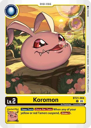 Koromon [BT21-004] [World Convergence] - Trinity Hobby