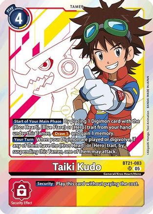 Taiki Kudo [BT21-083] [World Convergence] - Trinity Hobby