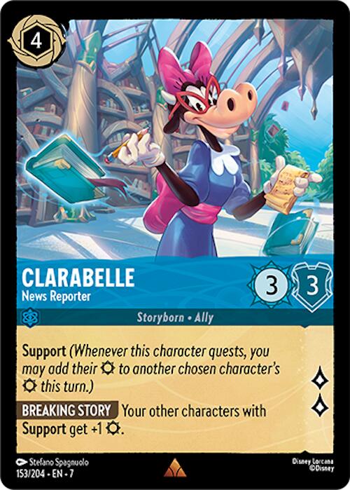 Clarabelle - News Reporter (153/204) [Archazia's Island] - Trinity Hobby