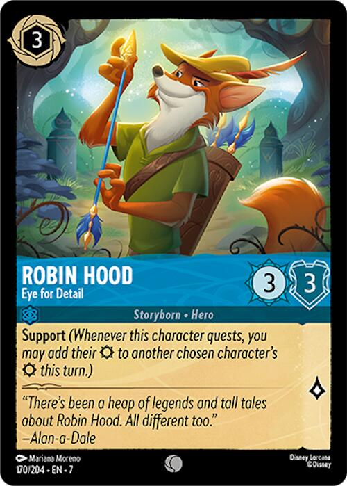Robin Hood - Eye for Detail (170/204) [Archazia's Island] - Trinity Hobby