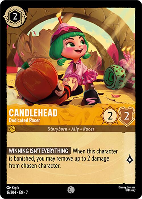 Candlehead - Dedicated Racer (17/204) [Archazia's Island] - Trinity Hobby