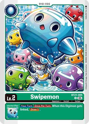 Swipemon [BT21-005] [World Convergence] - Trinity Hobby