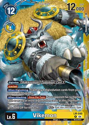 Vikemon [LM-040] (Limited Card Pack) [World Convergence] - Trinity Hobby