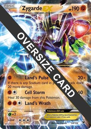 Zygarde EX - (054/124) Holofoil [Jumbo Cards]