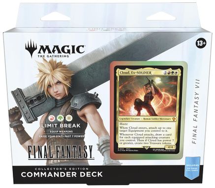 FINAL FANTASY Commander Deck - FINAL FANTASY VII Limit Break (Collector's Edition) - Trinity Hobby