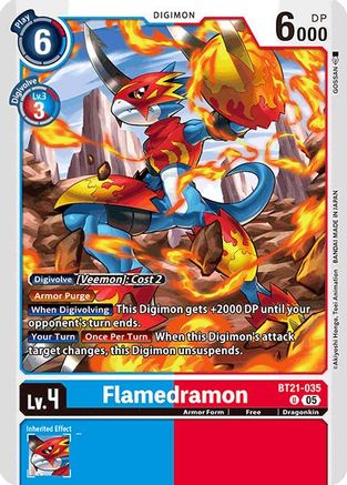 Flamedramon [BT21-035] [World Convergence] - Trinity Hobby