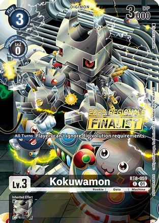 Kokuwamon [BT8-059] (2025 Regionals Finalist) [New Awakening Promos] - Trinity Hobby
