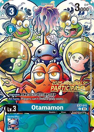 Otamamon [EX7-015] (2025 Regionals Participant) [Digimon LIBERATOR Promos] - Trinity Hobby