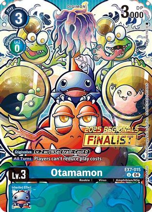 Otamamon [EX7-015] (2025 Regionals Finalist) [Digimon LIBERATOR Promos] - Trinity Hobby