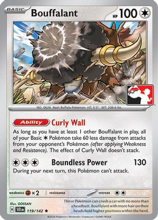 Bouffalant - (119/142) [Prize Pack Series Cards]