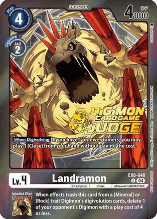 Landramon [EX8-048] (Judge Pack 2025 Wave 1) [Chain of Liberation Promos] - Trinity Hobby