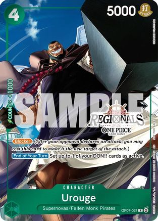 Urouge (Regional Participation Pack 2025 Vol.1) (OP07-021) - [One Piece Promotion Cards] - Trinity Hobby