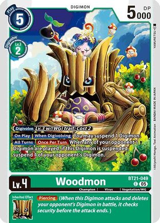 Woodmon [BT21-049] [World Convergence] - Trinity Hobby