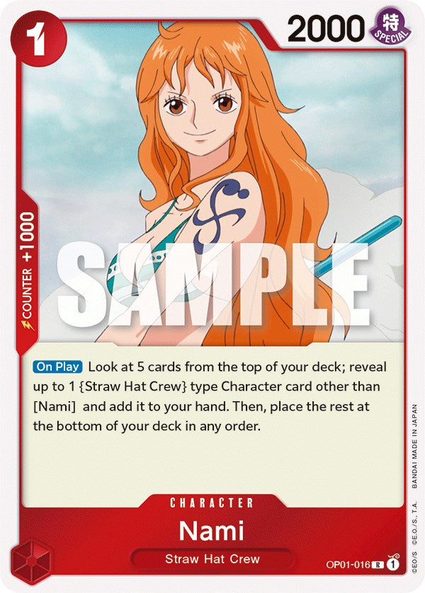 Nami (OP01-016) - [Romance Dawn] Foil - Trinity Hobby