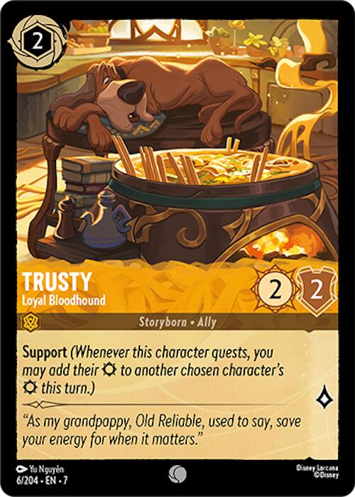 Trusty - Loyal Bloodhound (6/204) [Archazia's Island] - Trinity Hobby