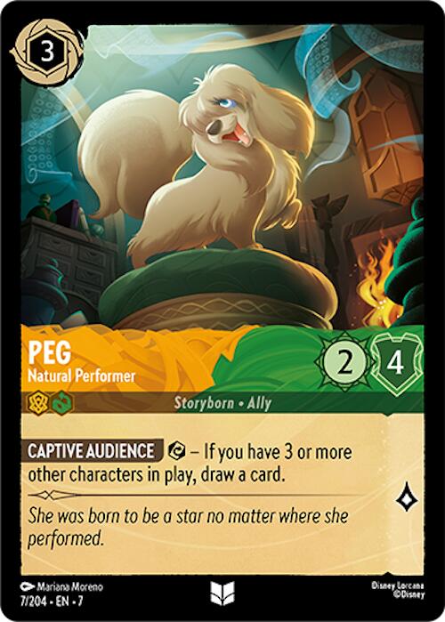 Peg - Natural Performer (7/204) [Archazia's Island] - Trinity Hobby