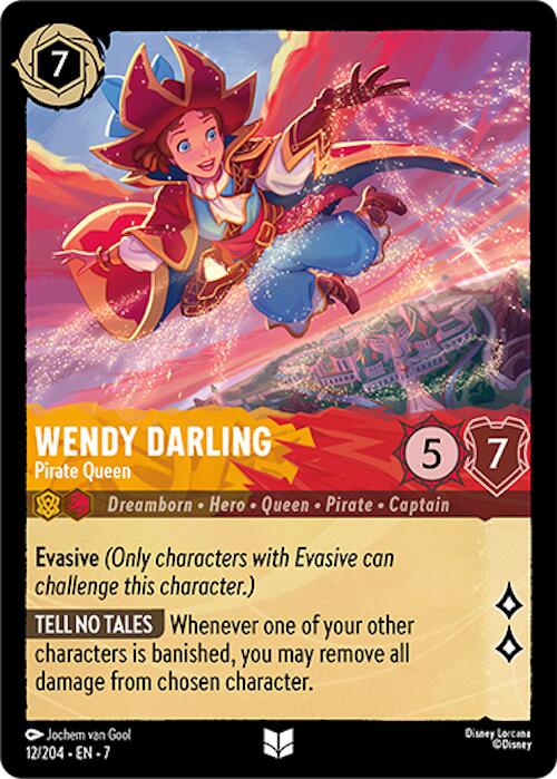 Wendy Darling - Pirate Queen (12/204) [Archazia's Island] - Trinity Hobby