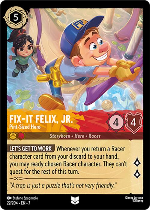 Fix-It Felix, Jr. - Pint-Sized Hero (22/204) [Archazia's Island] - Trinity Hobby