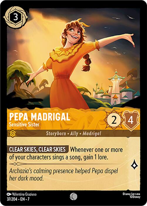 Pepa Madrigal - Sensitive Sister (37/204) [Archazia's Island] - Trinity Hobby