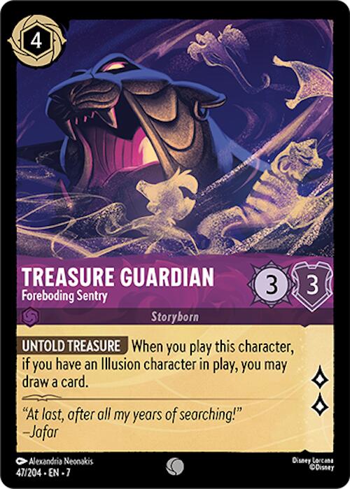 Treasure Guardian - Foreboding Sentry (47/204) [Archazia's Island] - Trinity Hobby