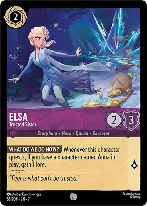 Elsa - Trusted Sister (55/204) [Archazia's Island] - Trinity Hobby