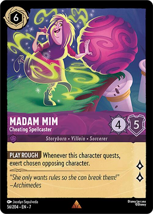 Madam Mim - Cheating Spellcaster (56/204) [Archazia's Island] - Trinity Hobby