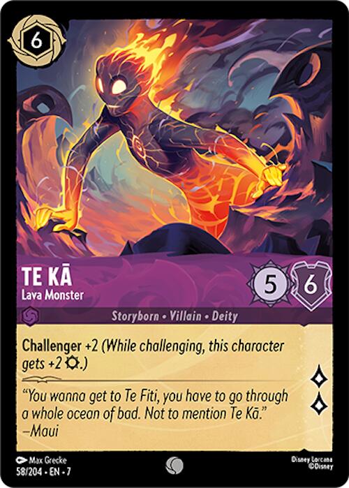 Te Ka - Lava Monster (58/204) [Archazia's Island] - Trinity Hobby