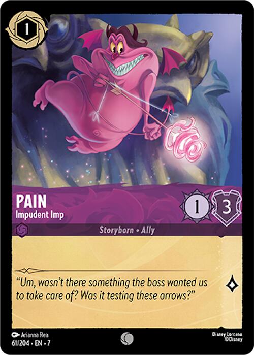 Pain - Impudent Imp (61/204) [Archazia's Island] - Trinity Hobby