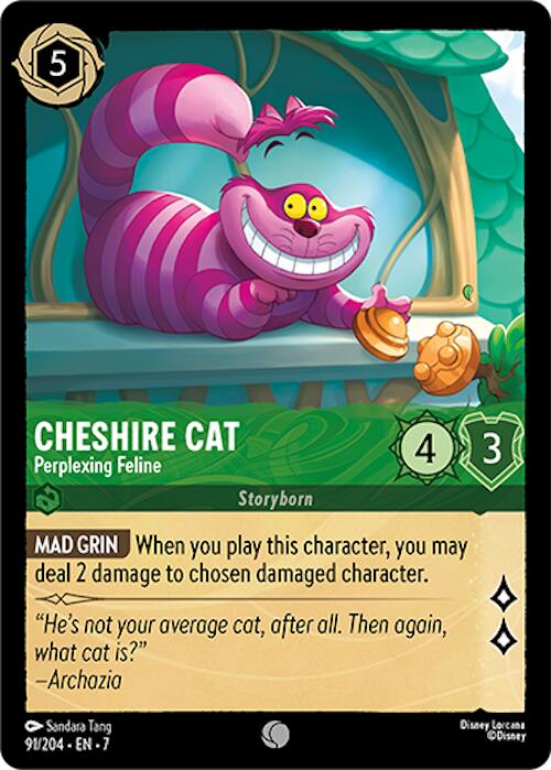 Cheshire Cat - Perplexing Feline (91/204) [Archazia's Island] - Trinity Hobby
