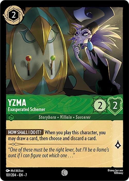 Yzma - Exasperated Schemer (101/204) [Archazia's Island] - Trinity Hobby