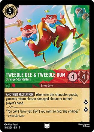 Tweedledee & Tweedledum - Strange Storytellers (103/204) [Archazia's Island] - Trinity Hobby