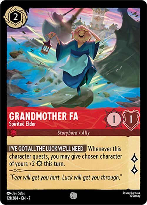 Grandmother Fa - Spirited Elder (121/204) [Archazia's Island] - Trinity Hobby
