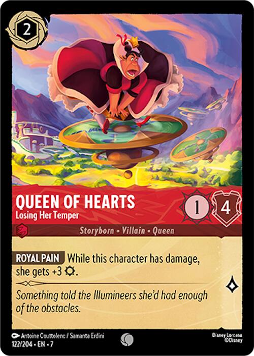 Queen of Hearts - Losing Her Temper (122/204) [Archazia's Island] - Trinity Hobby
