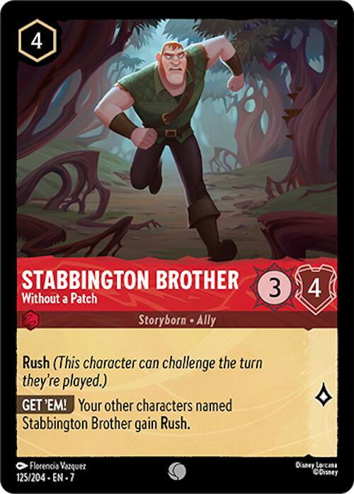Stabbington Brother - Without a Patch (125/204) [Archazia's Island] - Trinity Hobby