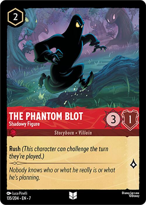 The Phantom Blot - Shadowy Figure (135/204) [Archazia's Island] - Trinity Hobby