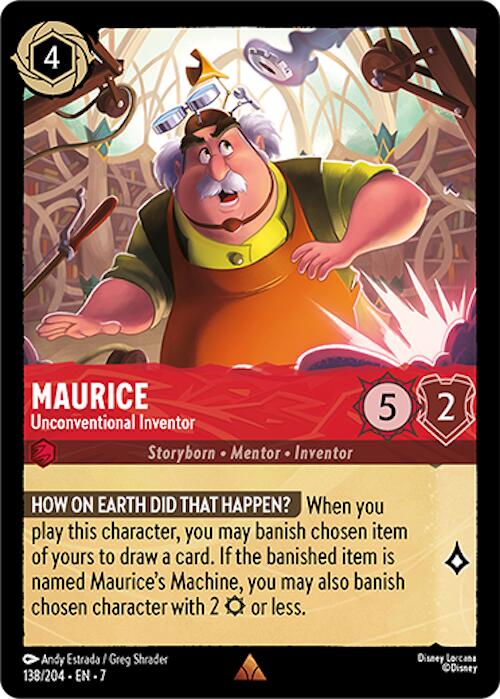 Maurice - Unconventional Inventor (138/204) [Archazia's Island] - Trinity Hobby