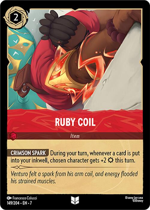 Ruby Coil (149/204) [Archazia's Island] - Trinity Hobby