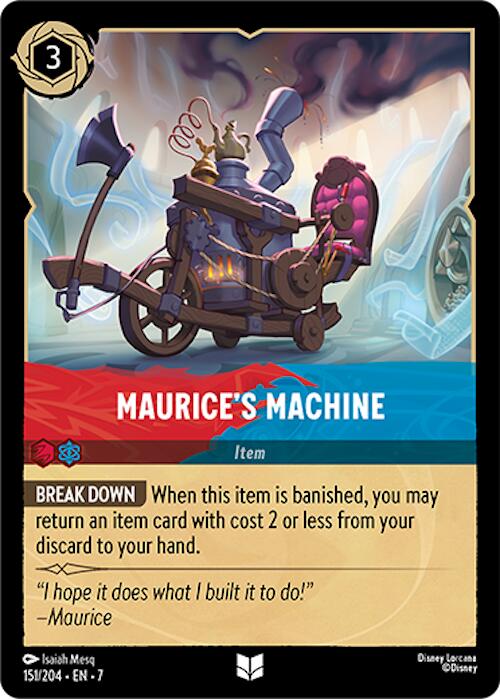 Maurice's Machine (151/204) [Archazia's Island] - Trinity Hobby